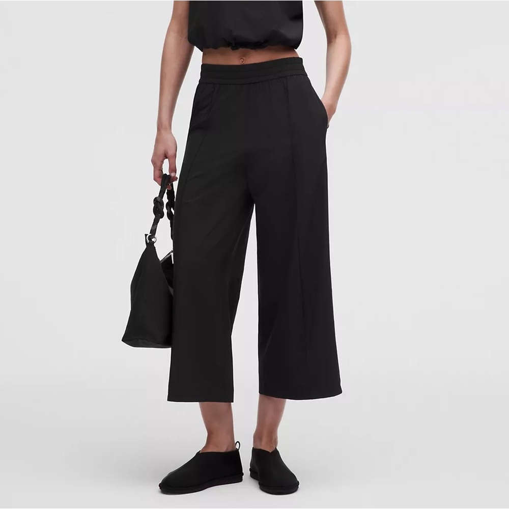 Lululemon Breezily Cropped Black Pants
